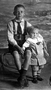 1917- Carl mit Elsbeth