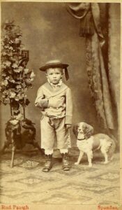 Emil Hinrichs als Kind