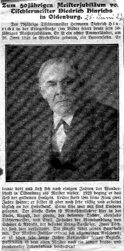 Jubilaeum Diedrich