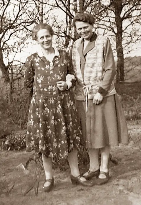 1929 Christine und Muhle
